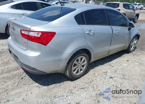 2013 Kia Rio Lx из США, поврежденный, VIN KNADM4A31D6123070